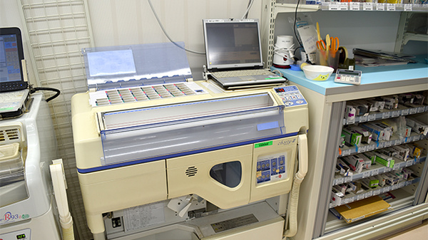 ユタカ調剤薬局　宇治徳洲会病院前の調剤器具