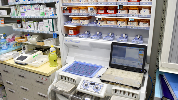 ユタカ薬局　桶狭間の調剤器具