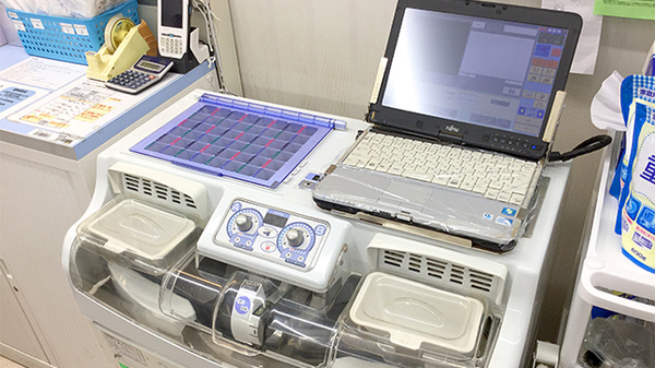 ユタカ調剤薬局　近江の調剤器具