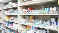 にしいち調剤薬局　昭和通店の薬棚