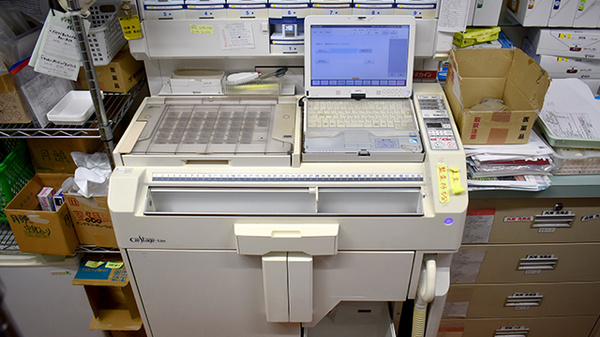 アガペ東光薬局の調剤器具
