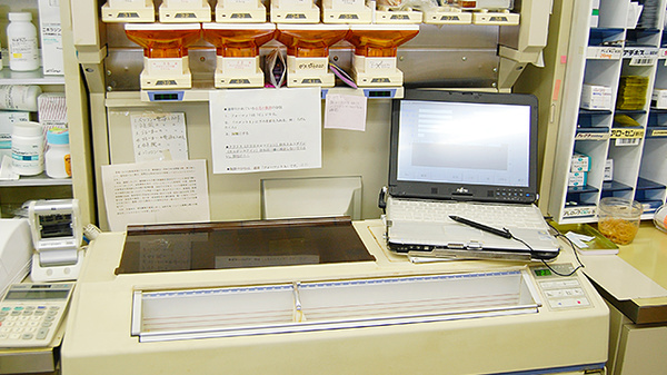 イヨウ薬局 忠海店の調剤器具