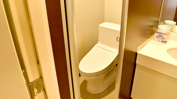南山堂薬局みなとみらい店（旧たから薬局）のお手洗い