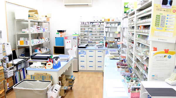 とちぎ薬局　平松本町店の調剤室