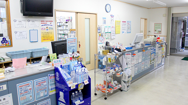 とちぎ薬局　鹿沼中央店の受付/カウンター