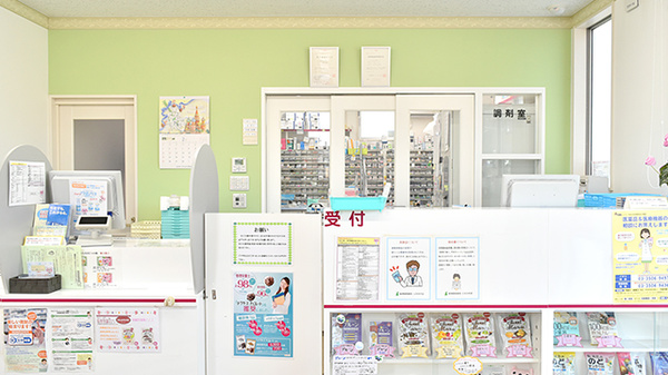 阪神調剤薬局　三木大村店の受付/カウンター