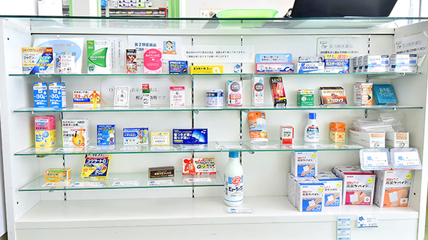 幸生堂薬局 桜井店の一般医薬品