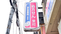 幸生堂薬局 羽衣店の看板