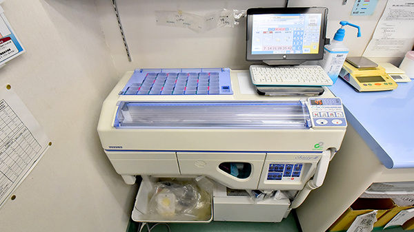 幸生堂薬局 藤井寺店の調剤器具