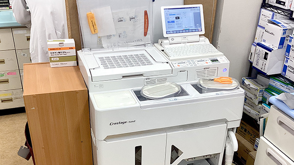 ミツワ薬局第二高砂店の調剤器具