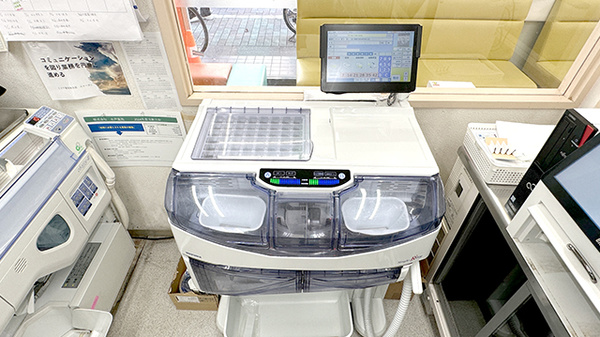 ミツワ薬局柴又店の調剤器具