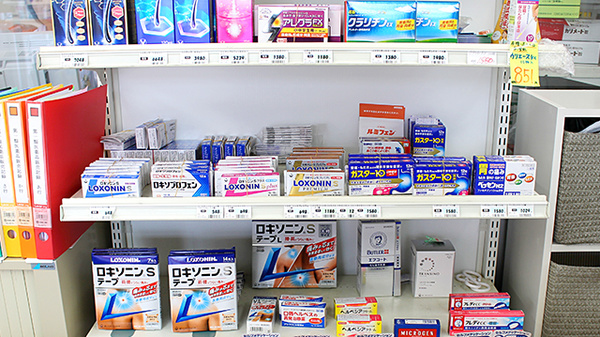 川添ケアーズ薬局の一般医薬品