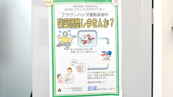 長岡今里ケアーズ薬局の残薬回収サービス