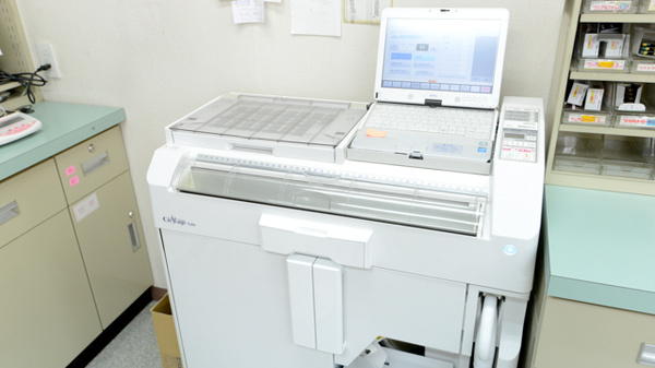 安岡寺みどり薬局の調剤器具