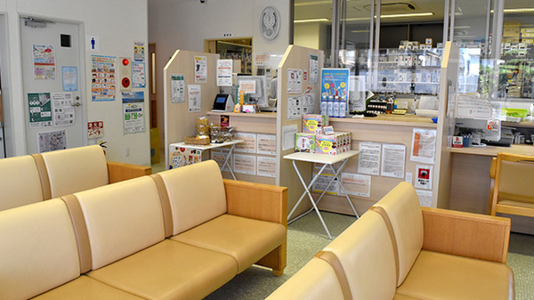 ハッピー薬局　古川北店の受付/カウンター