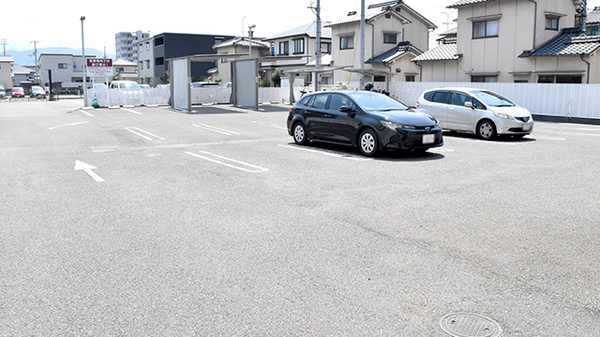 ハッピー薬局　古川北店の駐車場