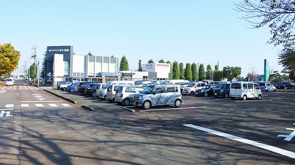 しなの薬局　三条店の駐車場