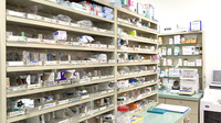 エルム薬局川西店の薬棚