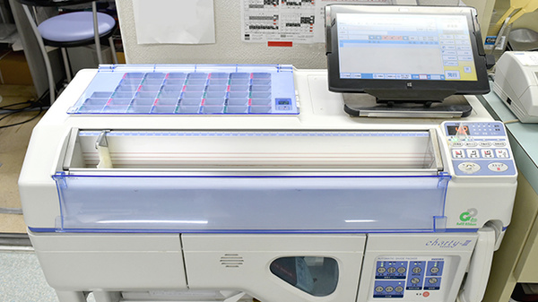 南蟹屋れもん薬局の調剤器具