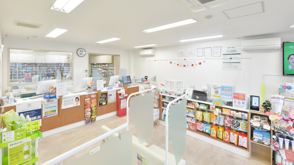 フタツカ薬局　神戸西店の受付/カウンター