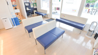 フタツカ薬局　下戸田店の待合スペース