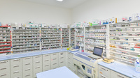 フタツカ薬局　湖南店の薬棚