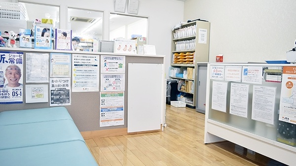 あけぼの薬局　昭和町店の受付/カウンター