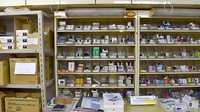 ウェルコ薬局　上新庄店の薬棚