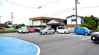 アライブ薬局かなくら店の駐車場