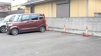 うぶすな調剤薬局の駐車場