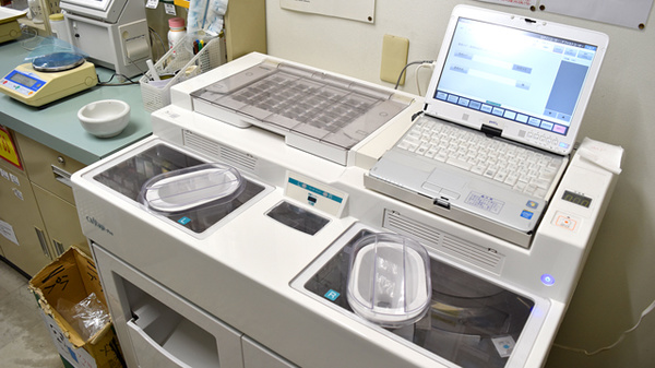 セイムス東海富木島薬局の調剤器具