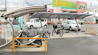 薬局スーパードラッグキリン御坊店の駐輪場