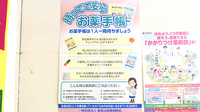 薬局スーパードラッグキリン万呂店のお薬手帳