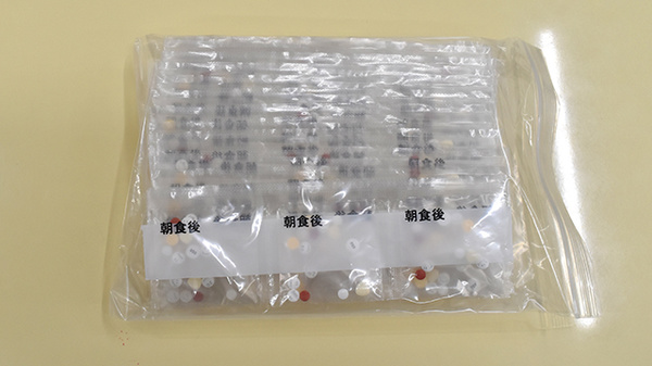 ケイポート薬局ホテルエクセレント店の一包化対応