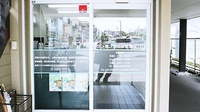 北上尾スマイル薬局の入口