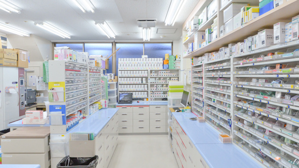 フタツカ薬局　芦屋駅前の調剤室