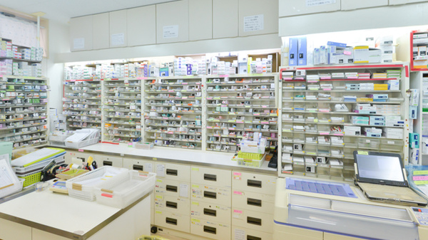 フタツカ薬局　羽衣の調剤室