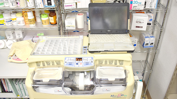 ひかり薬局の調剤器具