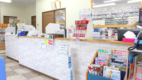 サンリツ薬局　吉川店の受付/カウンター