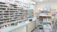 サンリツ薬局　吉川店の調剤室