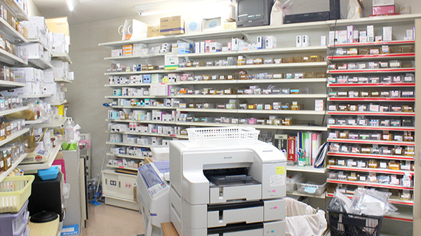 平塚薬局　菅谷店の調剤室
