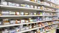平塚薬局　菅谷店の薬棚