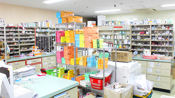 ダリヤ川越薬局の調剤室