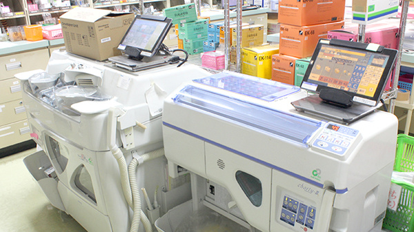 ダリヤ川越薬局の調剤器具