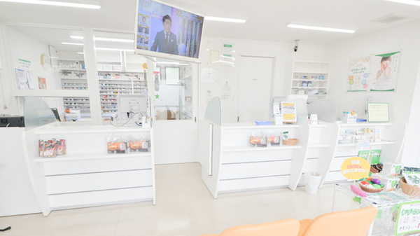 そうごう薬局白鷺店の受付/カウンター