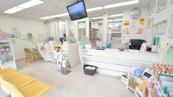 そうごう薬局合志店の受付/カウンター