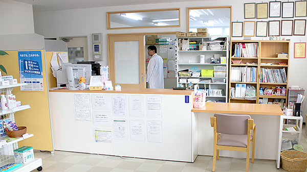 いちご調剤薬局の受付/カウンター