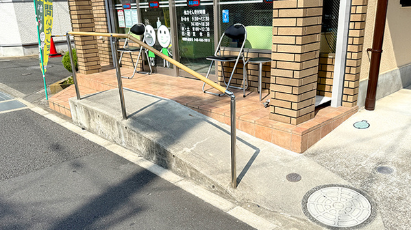 セイムス芝薬局のバリアフリー設備