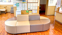 セイムス浜松雄踏薬局の待合スペース