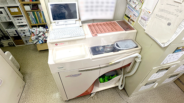 サンコウ薬局の調剤器具